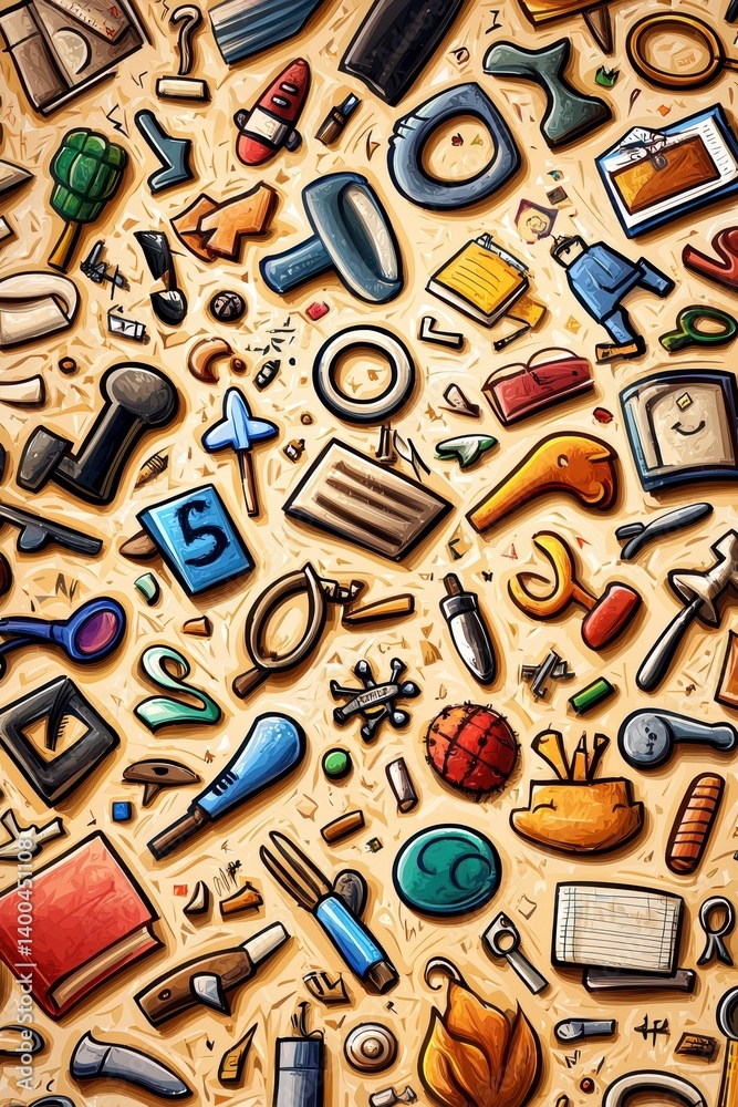 Creative tools and materials for design home studio graphic art colorful environment top view artistic concepts Creative tools and materials for design home studio graphic art colorful environment top view artistic concepts