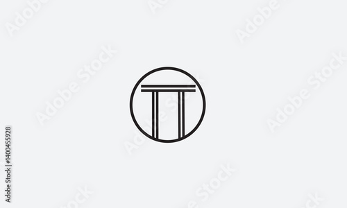 TT, TT, T Abstract Letters Logo Monogram	