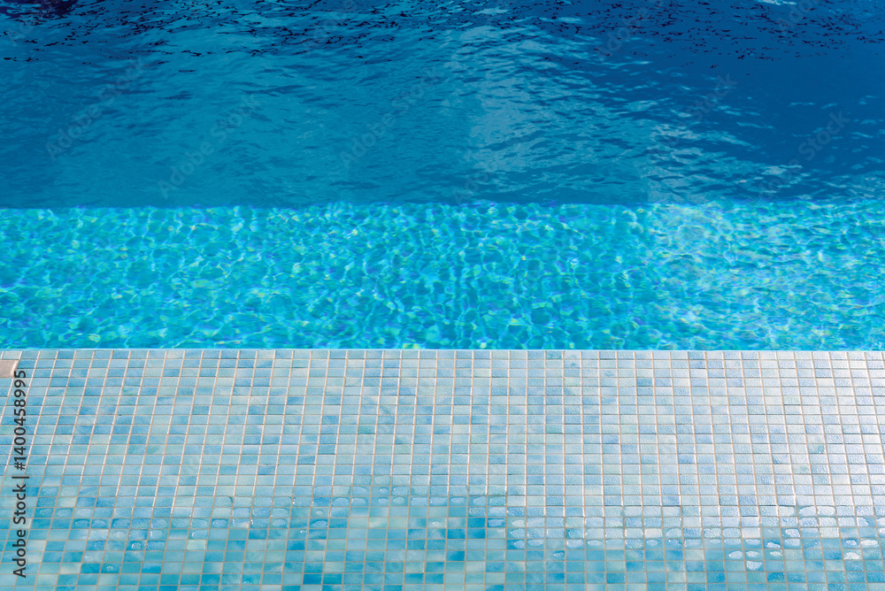 Obraz premium Swimming pool water background