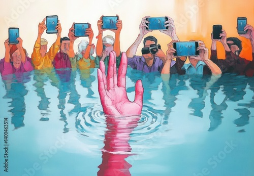 Indifference in the Age of Smartphones and Isolation