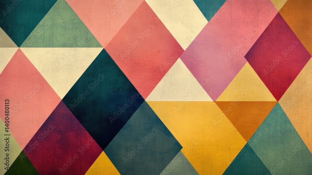 Triangle grid pattern in bold modern palette, clean and abstract texture perfect for graphic copy space Triangle grid pattern in bold modern palette, clean and abstract texture perfect for graphic copy space