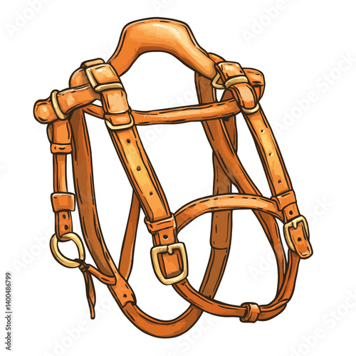 Safety harness isolated 