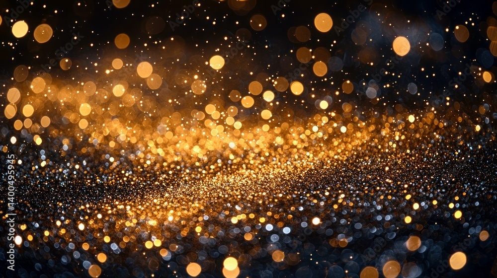 Naklejka premium Colorful bokeh lights background