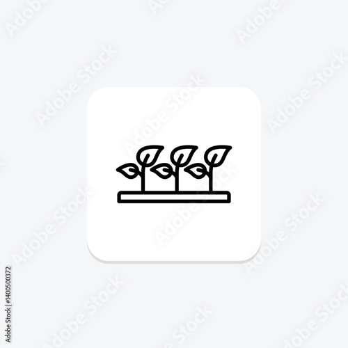 Agroforestry Nursery, vector, pixel perfect, illustrator file