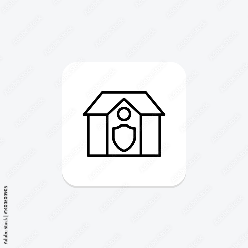 Farm Emergency Shelter, vector, pixel perfect, illustrator file Farm Emergency Shelter, vector, pixel perfect, illustrator file