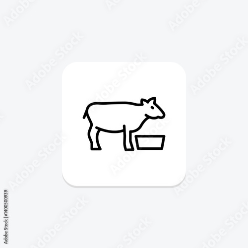 Livestock Watering Station, vector, pixel perfect, illustrator file