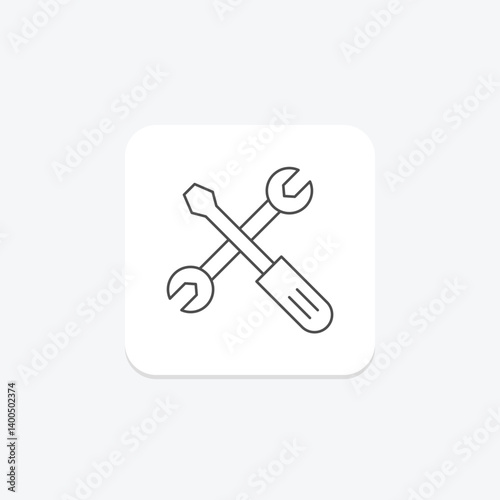 Tractor Repair Shop, vector, pixel perfect, illustrator file