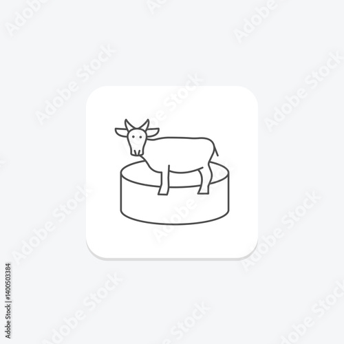 Livestock Training Arena, vector, pixel perfect, illustrator file