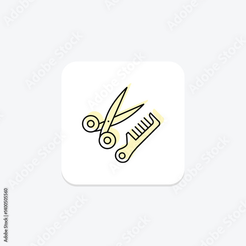 Livestock Grooming Shed, vector, pixel perfect, illustrator file