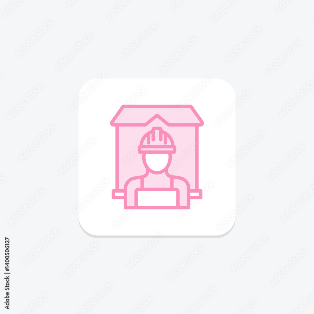 Farm Workers Housing, vector, pixel perfect, illustrator file Farm Workers Housing, vector, pixel perfect, illustrator file