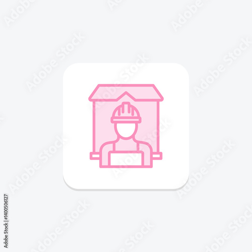 Farm Workers Housing, vector, pixel perfect, illustrator file