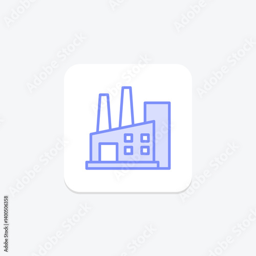 Sugar Processing Plant, vector, pixel perfect, illustrator file