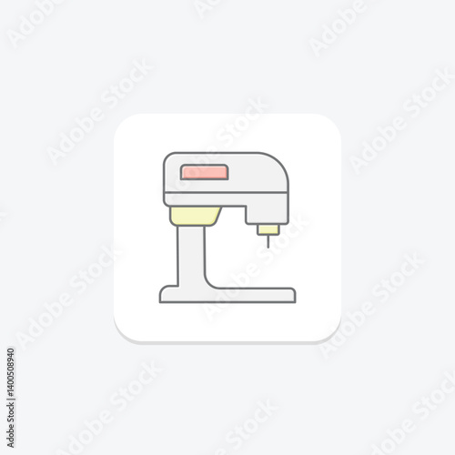 Livestock Feed Mixing Shed, vector, pixel perfect, illustrator file