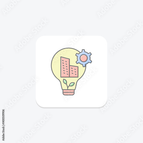 Agricultural Innovation Hub, vector, pixel perfect, illustrator file