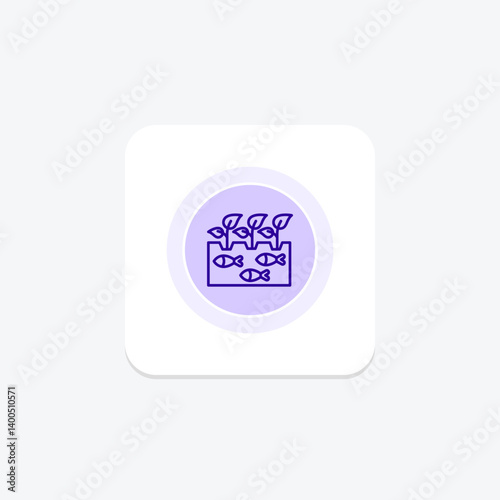 Aquaponics Facility, vector, pixel perfect, illustrator file