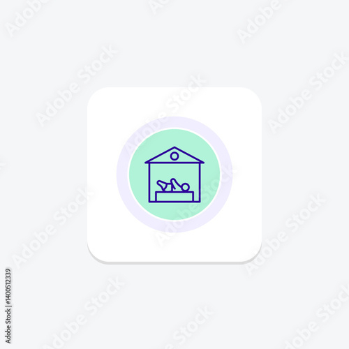 Farm Childcare Center, vector, pixel perfect, illustrator file