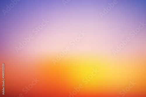 Smooth Subtle Sunset Summer Season Vector Gradient Background Wallpaper with Colorful Shine Effect