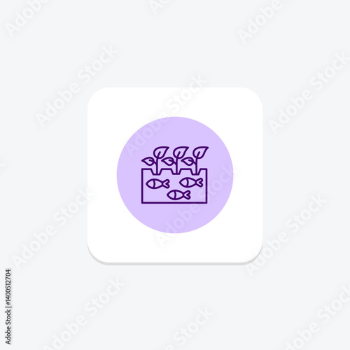Aquaponics Facility, vector, pixel perfect, illustrator file