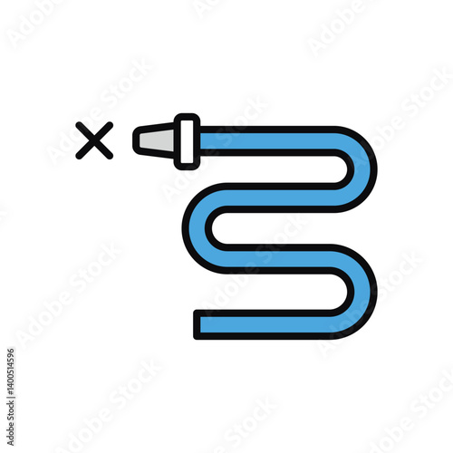 Water Crisis vector icon stock illustration