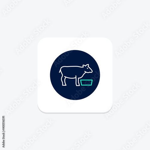 Livestock Watering Station, vector, pixel perfect, illustrator file