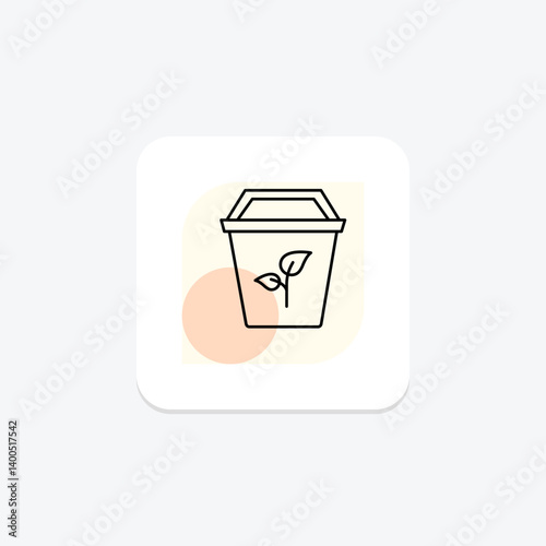 Organic Compost Building, vector, pixel perfect, illustrator file