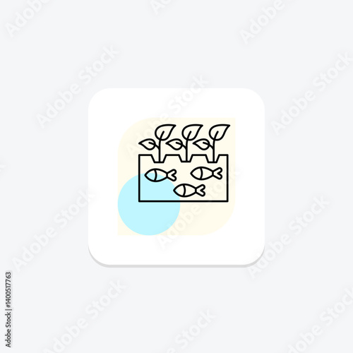 Aquaponics Facility, vector, pixel perfect, illustrator file