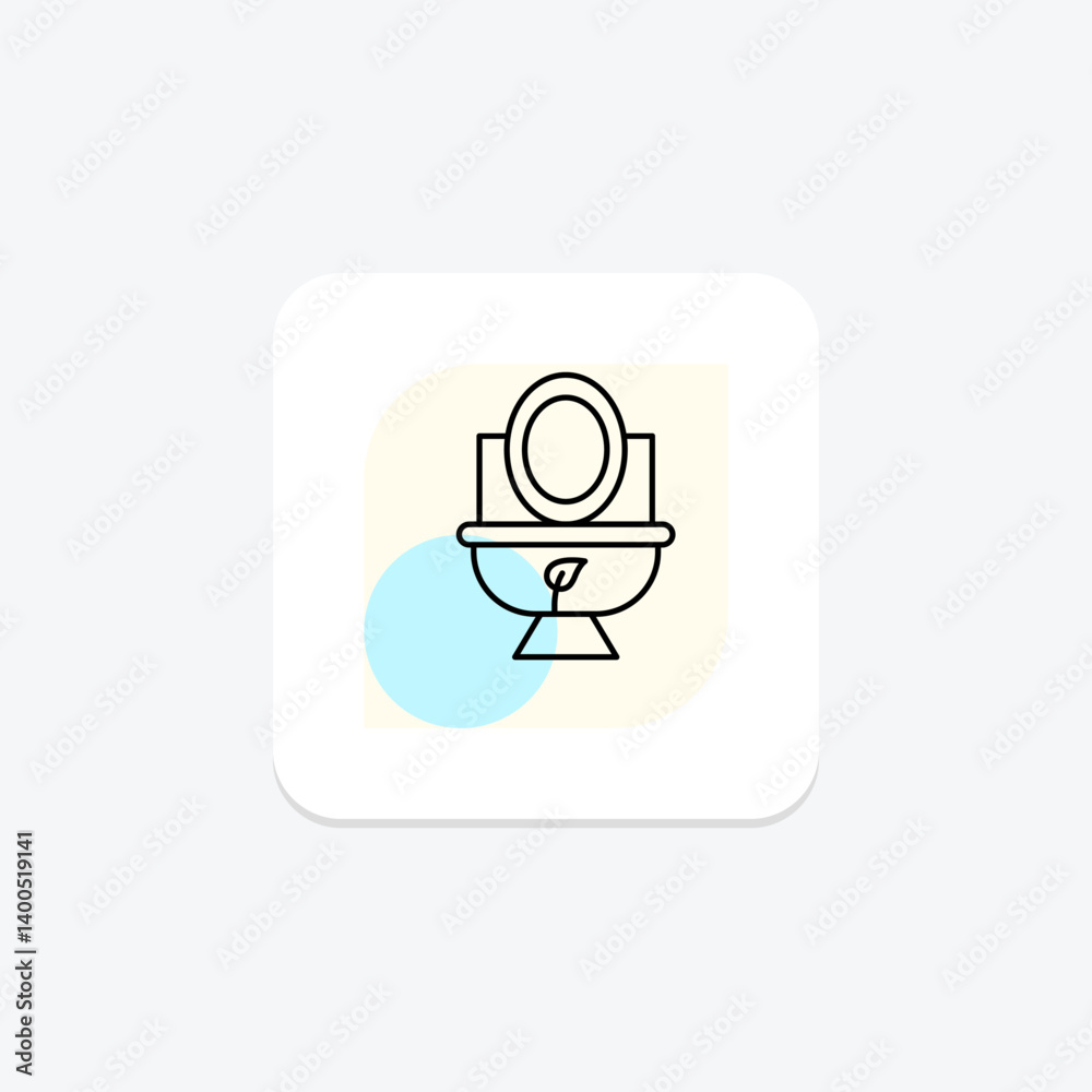 Farm Compost Toilet, vector, pixel perfect, illustrator file Farm Compost Toilet, vector, pixel perfect, illustrator file