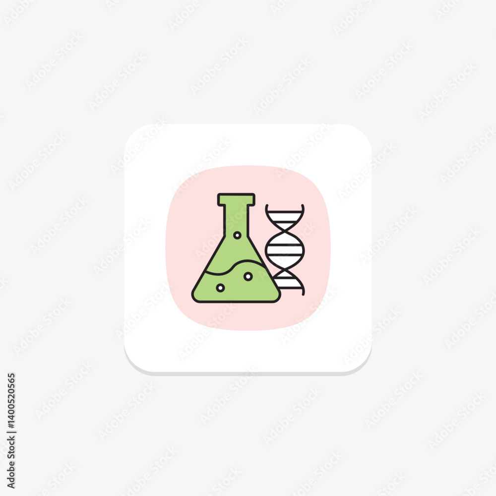 Animal Genetics Laboratory, vector, pixel perfect, illustrator file Animal Genetics Laboratory, vector, pixel perfect, illustrator file