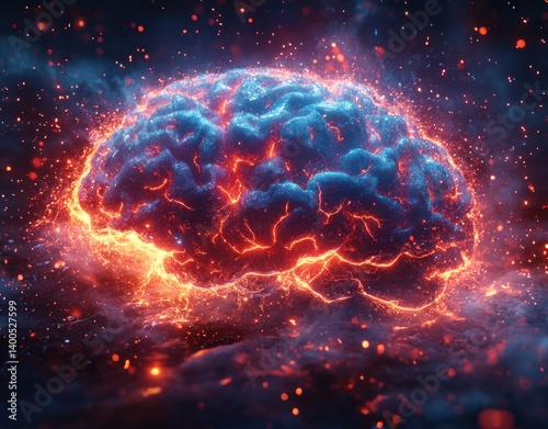 Brain Activity Sparks Energy and Intelligence