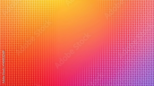 Abstract Colorful Grid Background with Gradient Hues