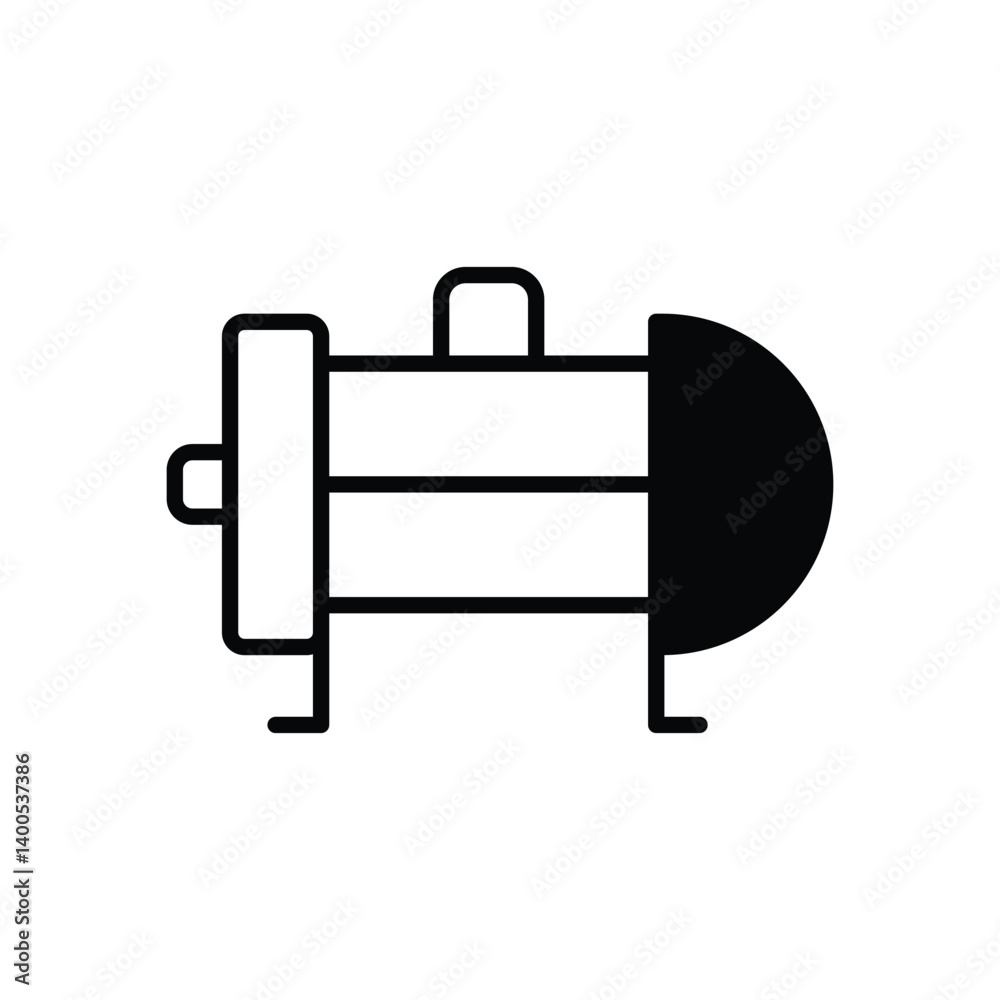 Water Pump vector icon stock illustration Water Pump vector icon stock illustration