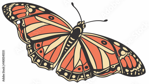 butterfly vector illustration