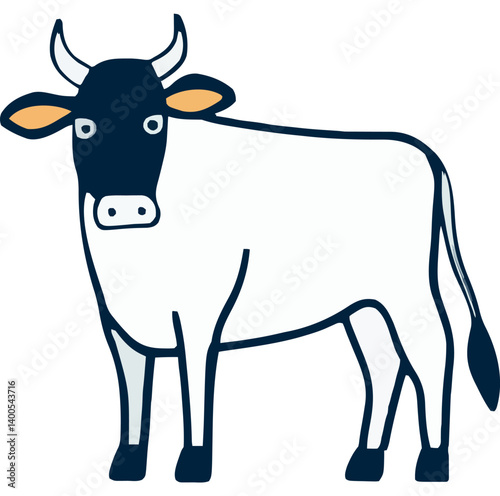 Cow Animal Livestock Farm Agriculture Nature