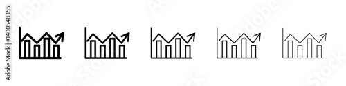 average icon Symbol mark in Outline style