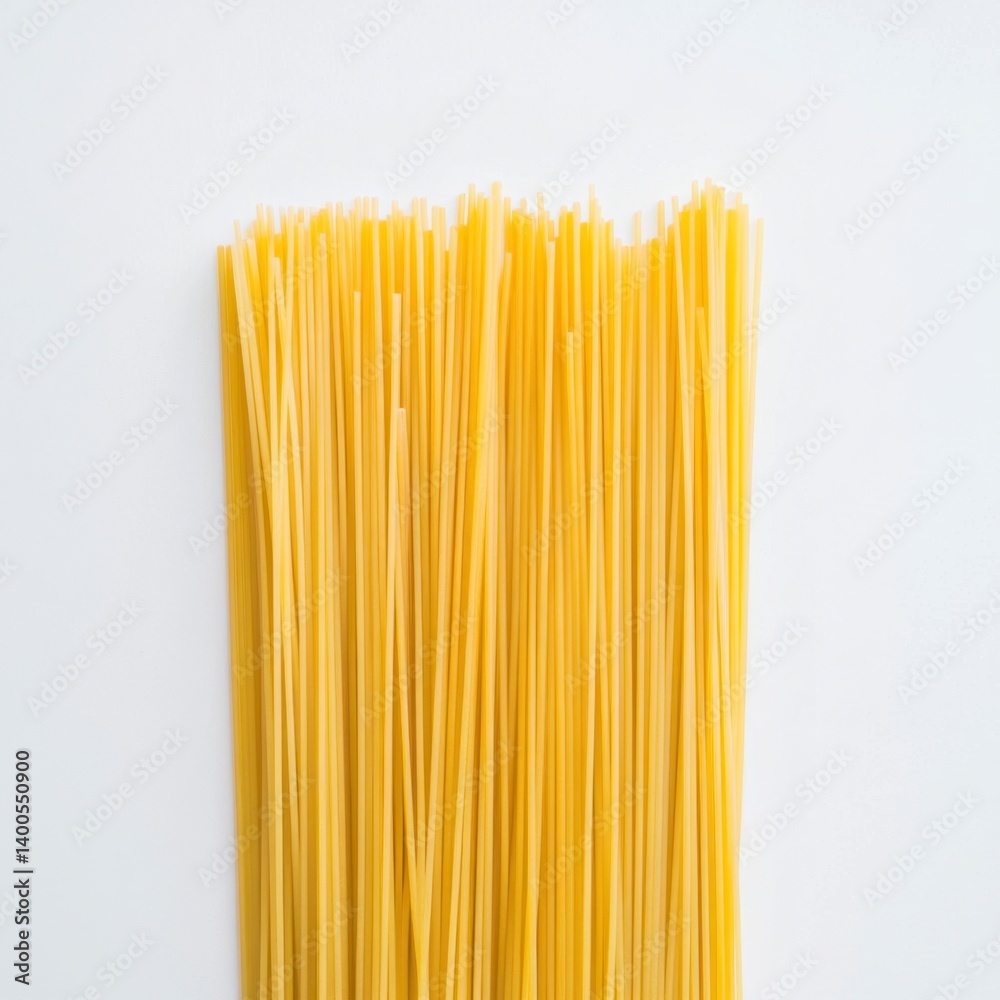 Spaghetti Pasta Close-up on White Background for Italian Cuisine Concepts Spaghetti Pasta Close-up on White Background for Italian Cuisine Concepts