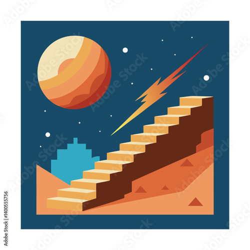 vector illustration of an abstract background