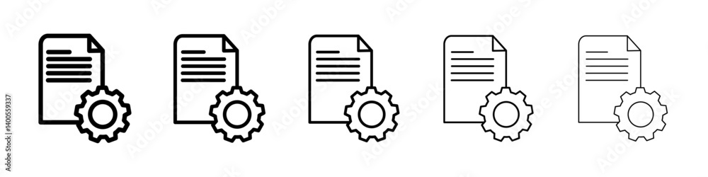General Terms Icon Symbol mark in Outline style General Terms Icon Symbol mark in Outline style