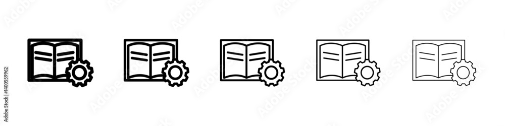 Guide icon Symbol mark in Outline style Guide icon Symbol mark in Outline style