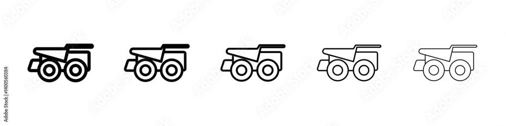 Haul icon Symbol mark in Outline style Haul icon Symbol mark in Outline style
