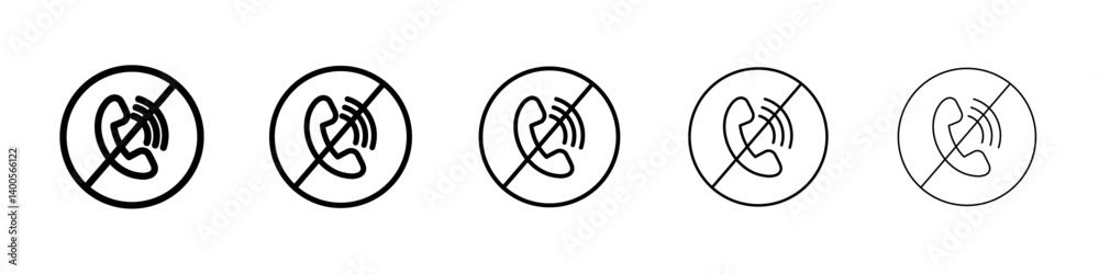 No call sign Symbol mark in Outline style