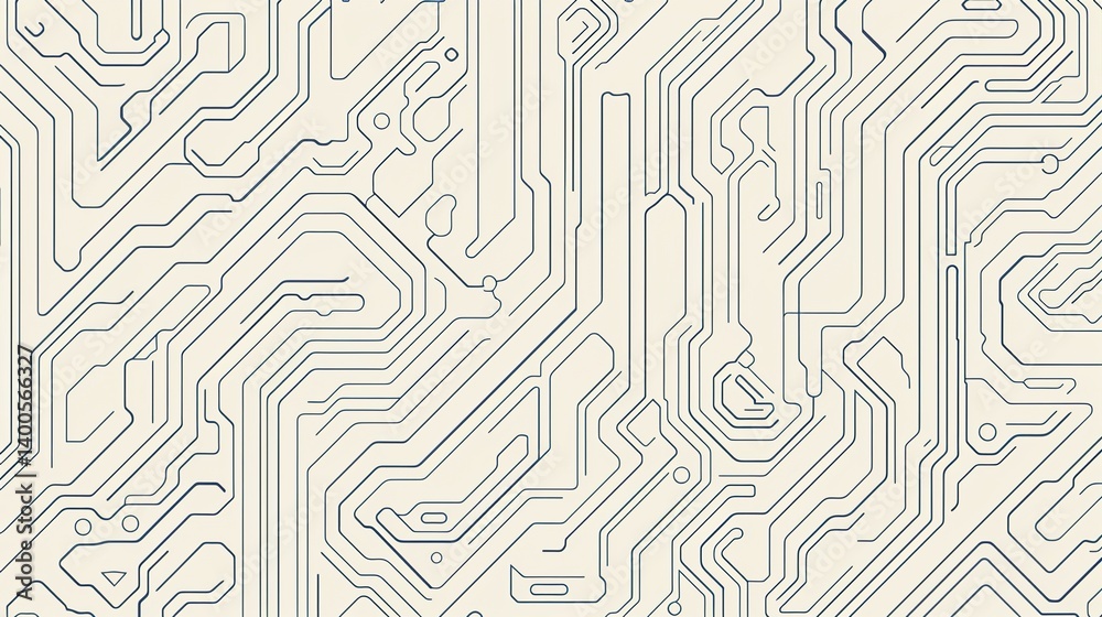 AI Algorithm - Line Background: Unveiling the Visual Tapestry of Computational Intelligence