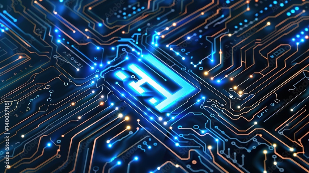 AI Algorithm - Line Background: Unveiling the Visual Tapestry of Computational Intelligence