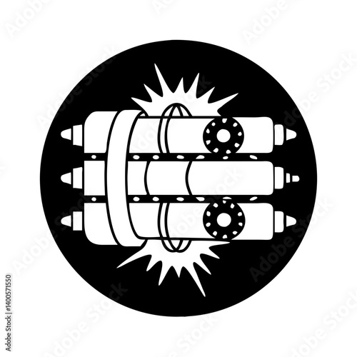 particle accelerator icon, particle accelerator silhouette vector illustration-simple silhouette illustration of particle accelerator, perfect for particle accelerator logos and icons