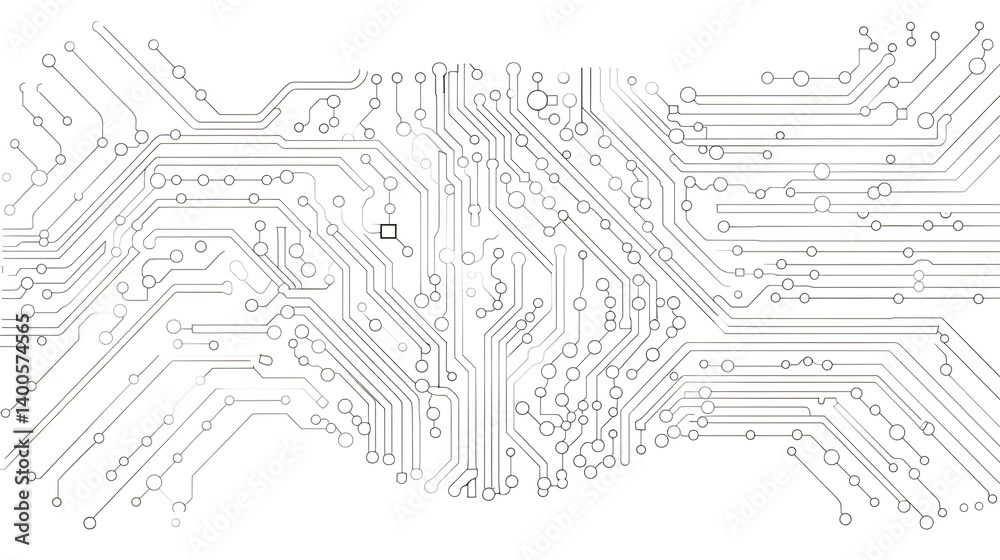 AI Algorithm - Line Background: Unveiling the Visual Tapestry of Computational Intelligence