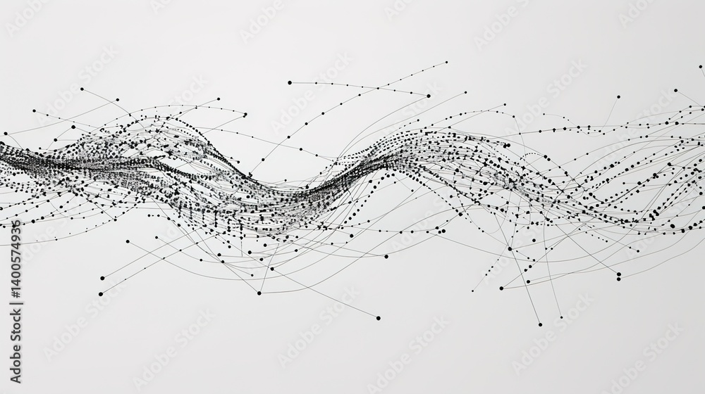 AI Algorithm - Line Background: Unveiling the Visual Tapestry of Computational Intelligence