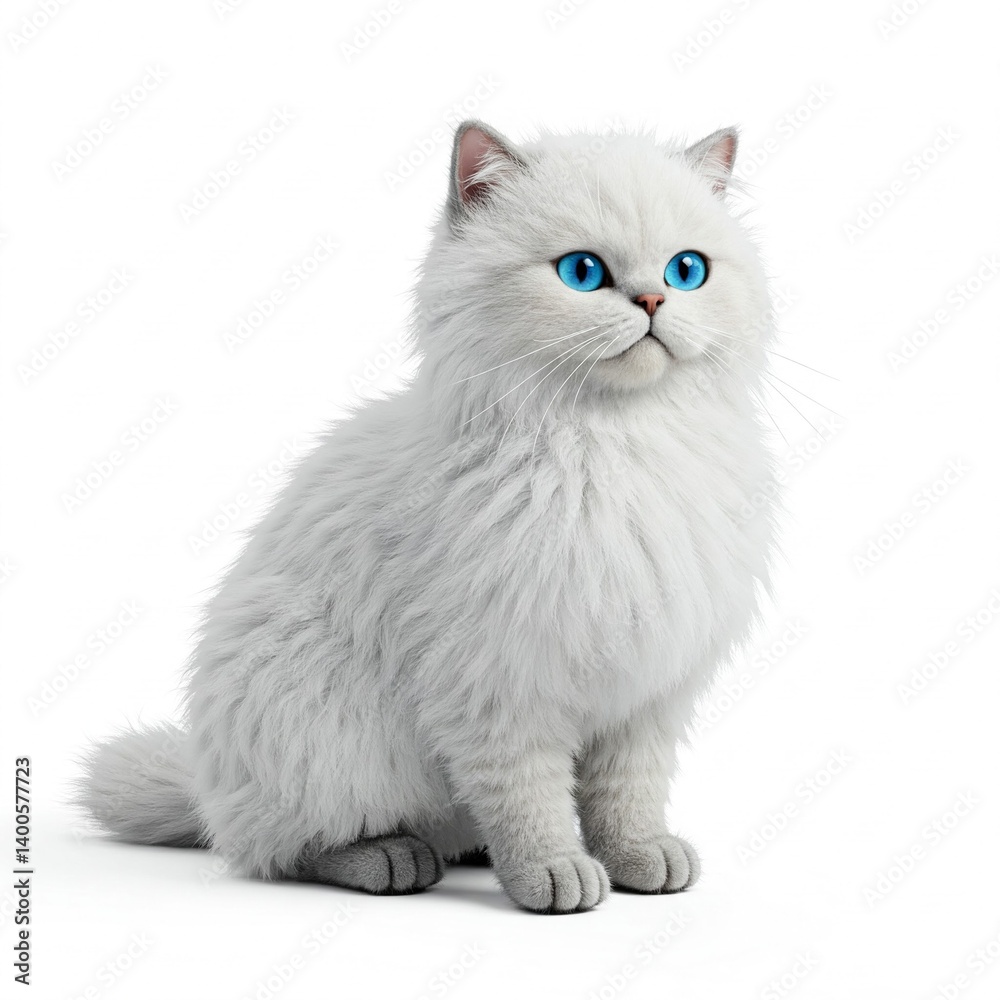 kitten on white background kitten on white background