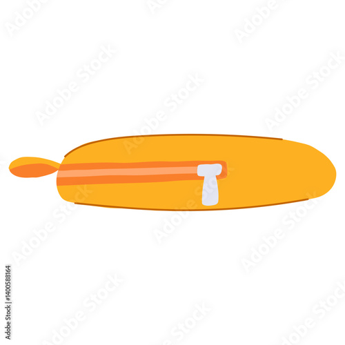 luggage compression bag cartoon vector illustration
