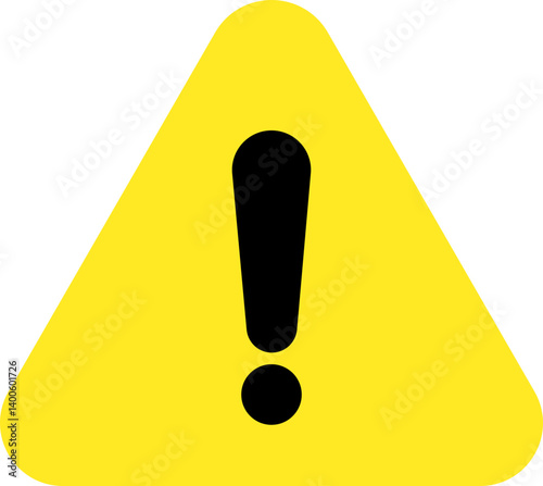 Attention caution sign warning symbol icon danger Exclamation mark signs