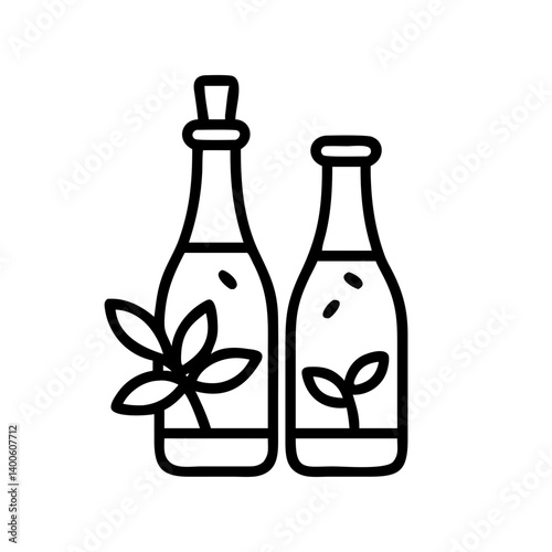 vinegar and oil