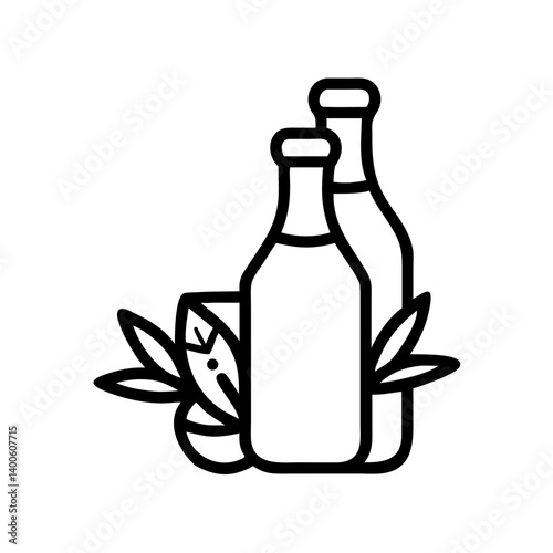vinegar and oil